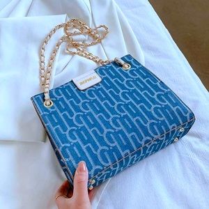 🆕 Denim Chain Purse